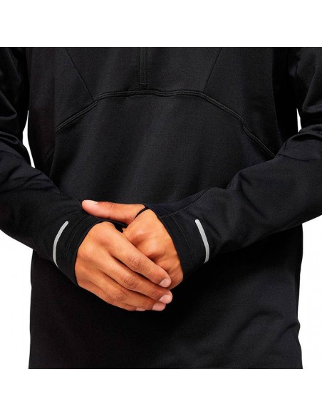 ASICS CAMISETA LITE SHOW WINTER NEGRO HOMBRE ASICS CAMISETA LITE SHOW WINTER NEGRO HOMBRE