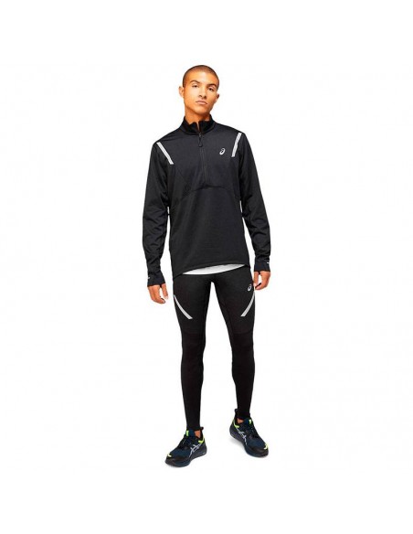 ASICS CAMISETA LITE SHOW WINTER NEGRO HOMBRE ASICS CAMISETA LITE SHOW WINTER NEGRO HOMBRE