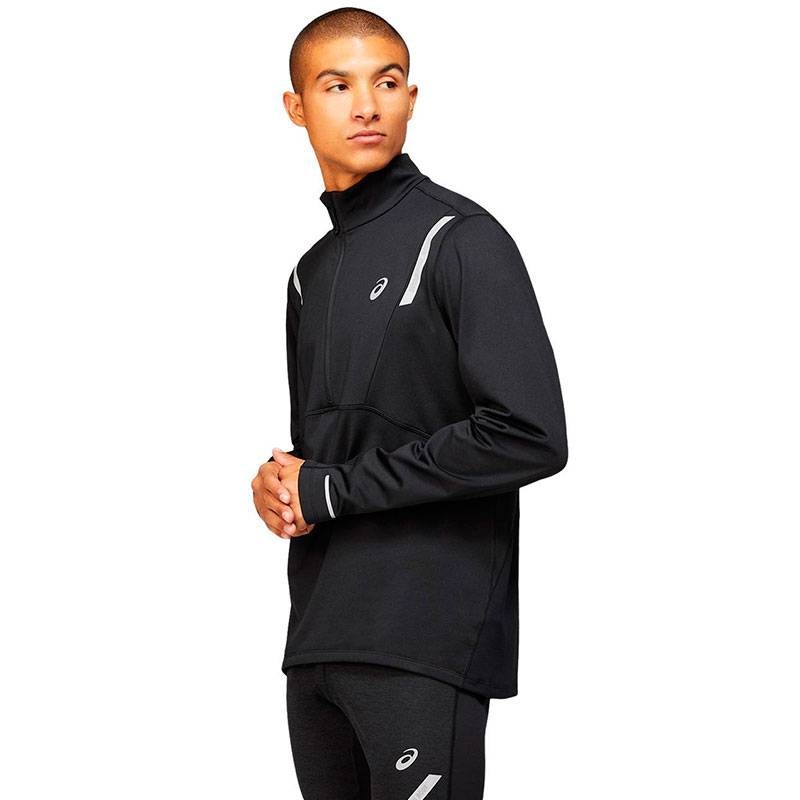 ASICS CAMISETA LITE SHOW WINTER NEGRO HOMBRE