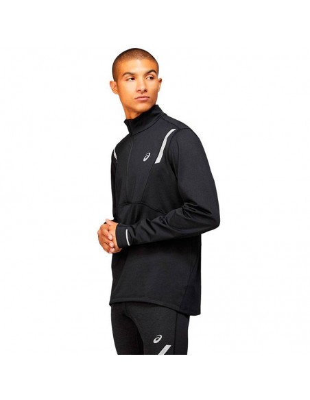 ASICS CAMISETA LITE SHOW WINTER NEGRO HOMBRE ASICS CAMISETA LITE SHOW WINTER NEGRO HOMBRE