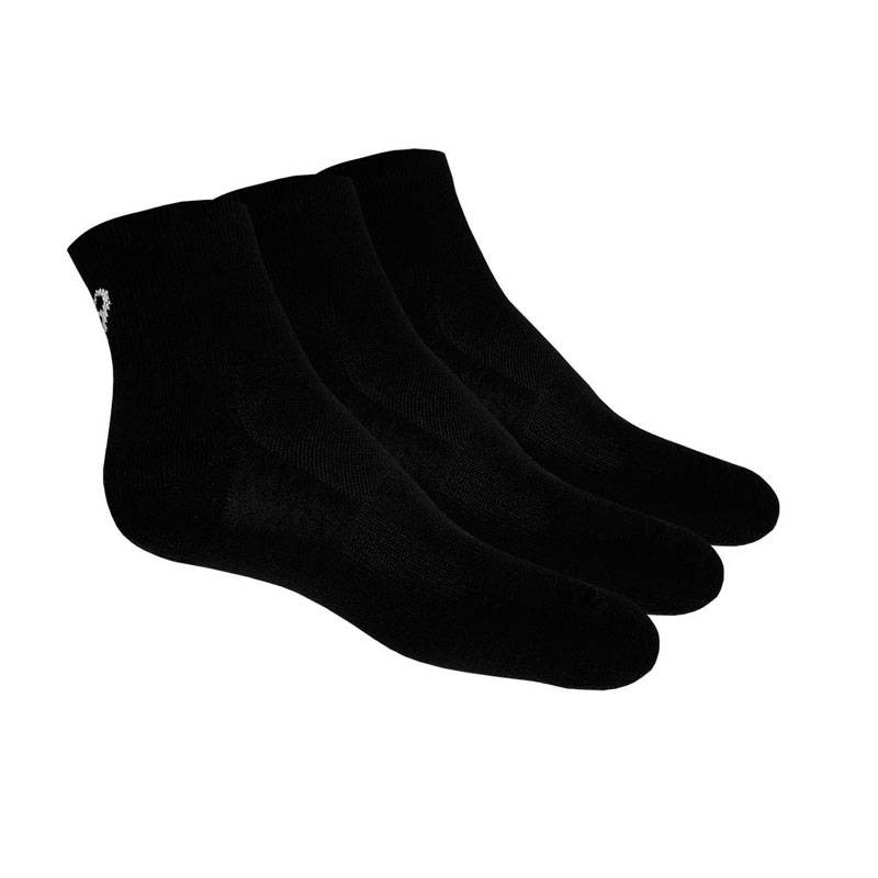 ASICS CALCETÍN TOBILLERO QUARTER NEGRO 2