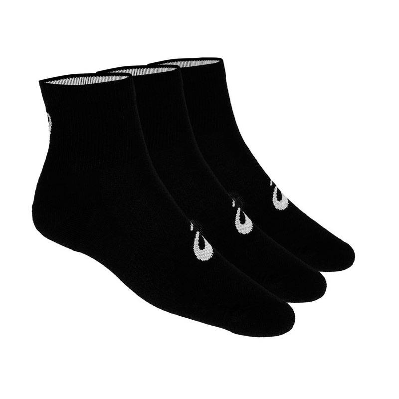 ASICS CALCETÍN TOBILLERO QUARTER NEGRO