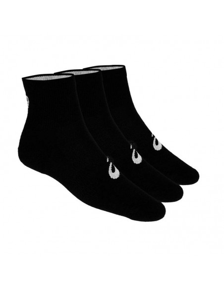 ASICS CALCETÍN TOBILLERO QUARTER NEGRO