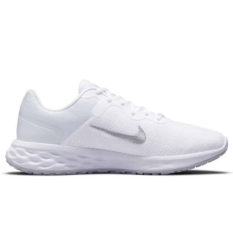 observación fuego resultado Nike Revolution 6 Blanco Plata para Mujer | Totalsport.es Genero MUJER  Color Blanco TALLA CALZADO 38 Deporte Running
