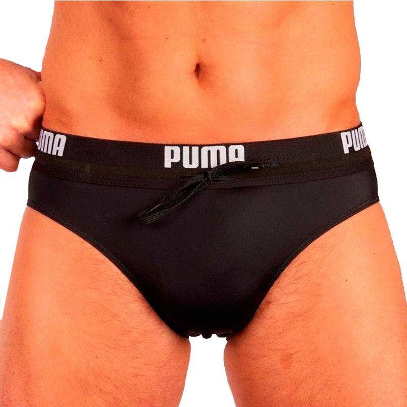 PUMA BAÑADOR LOGO BRIEF NEGRO HOMBRE