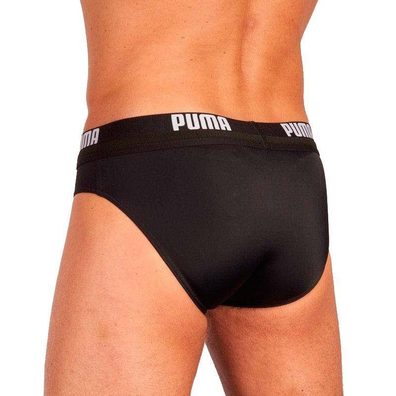 PUMA BAÑADOR LOGO BRIEF NEGRO HOMBRE 2