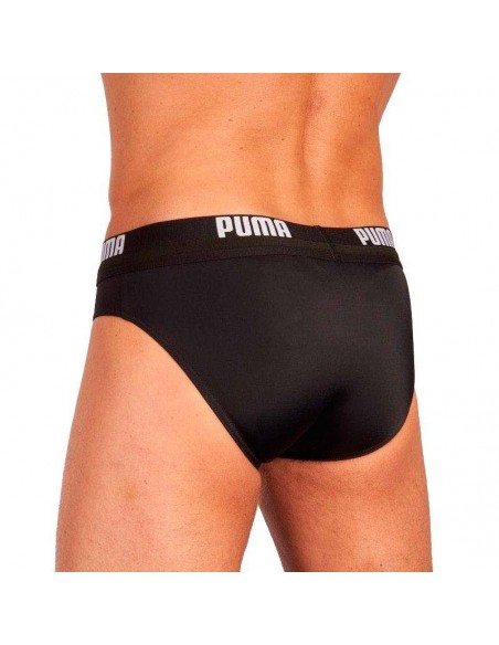 PUMA BAÑADOR LOGO BRIEF NEGRO HOMBRE PUMA BAÑADOR LOGO BRIEF NEGRO HOMBRE