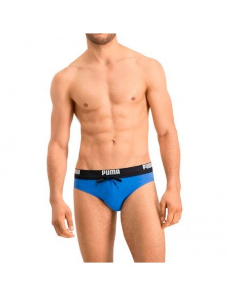 PUMA BAÑADOR LOGO BRIEF AZUL HOMBRE PUMA BAÑADOR LOGO BRIEF AZUL HOMBRE