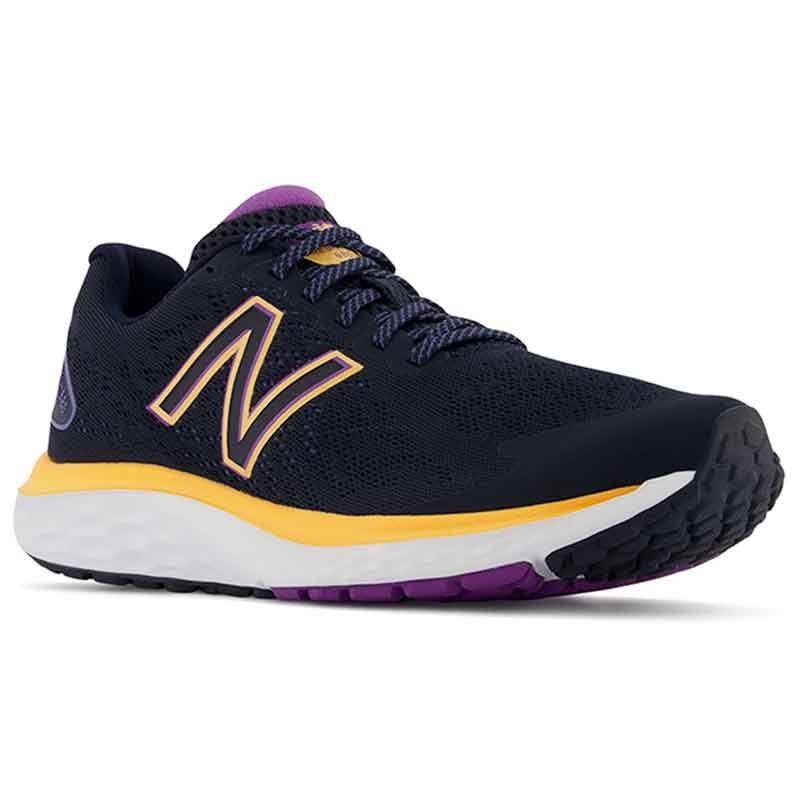 NEW BALANCE FRESH FOAM 680V7 NEGRO AMARILLO MUJER 2