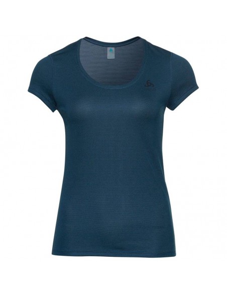 ODLO CAMISETA ACTIVE F-DRY LIGHT ECO AZUL MARINO MUJER ODLO CAMISETA ACTIVE F-DRY LIGHT ECO AZUL MARINO MUJER