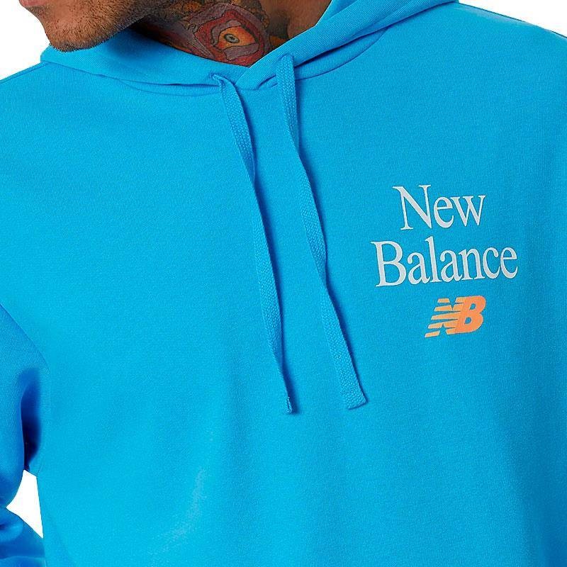 New Balance Sudadera Essentials Celebrate Azul para Hombre