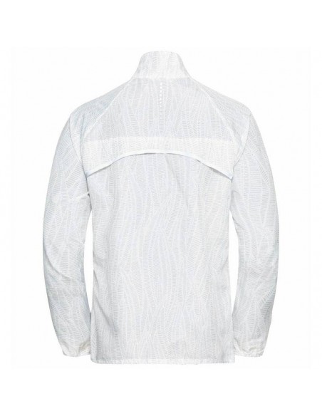ODLO CHAQUETA ZEROWEIGHT PRINT BLANCO MUJER ODLO CHAQUETA ZEROWEIGHT PRINT BLANCO MUJER