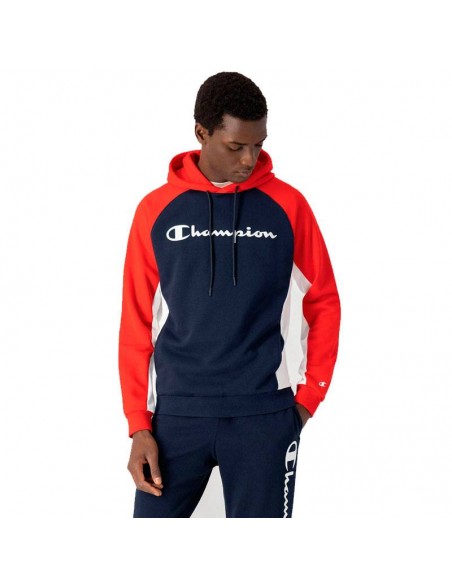 CHAMPION SUDADERA LEGACY BLOQUES AZUL MARINO HOMBRE CHAMPION SUDADERA LEGACY BLOQUES AZUL MARINO HOMBRE