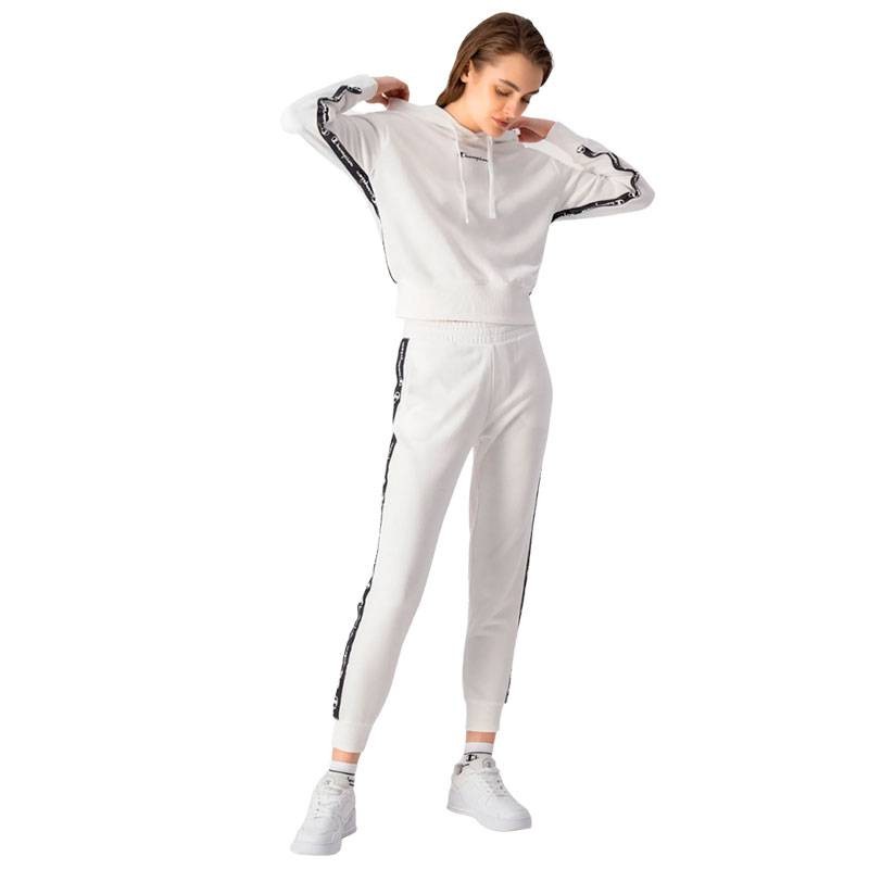 CHAMPION SUDADERA BOXY BLANCO MUJER 2