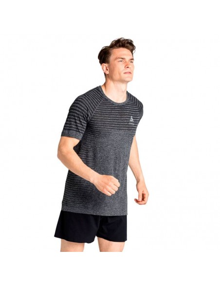 ODLO CAMISETA ESSENTIALS SEAMLESS GRIS HOMBRE ODLO CAMISETA ESSENTIALS SEAMLESS GRIS HOMBRE