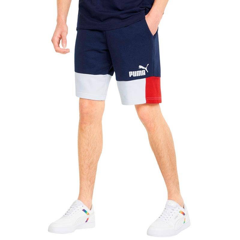 PUMA SHORT ESSENTIALS+ BLOCK 2