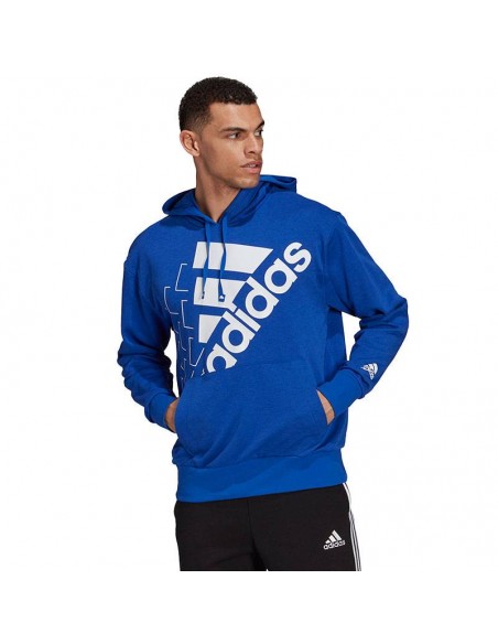 ADIDAS SUDADERA ESSENTIALS LOGO AZUL UNISEX ADIDAS SUDADERA ESSENTIALS LOGO AZUL UNISEX