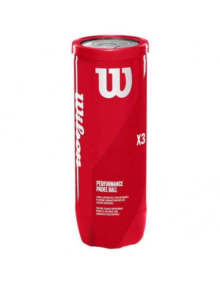 WILSON BOTE PELOTAS PADEL X3 WILSON BOTE PELOTAS PADEL X3