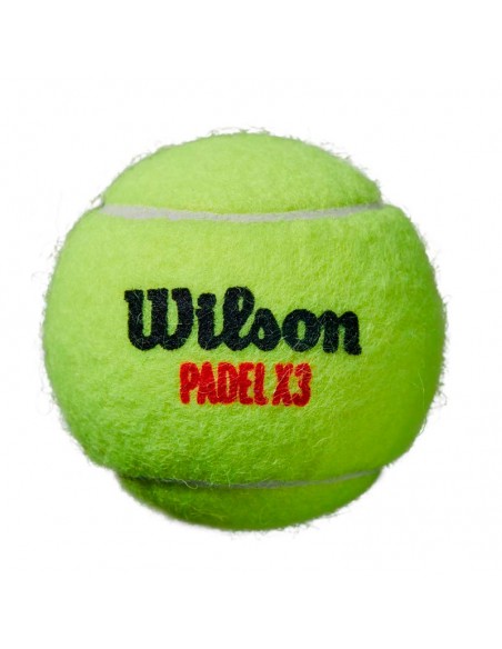WILSON BOTE PELOTAS PADEL X3 WILSON BOTE PELOTAS PADEL X3