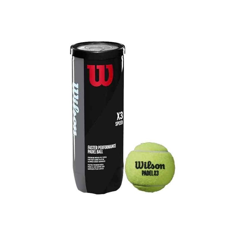 WILSON BOTE PELOTAS PADEL X3 SPEED