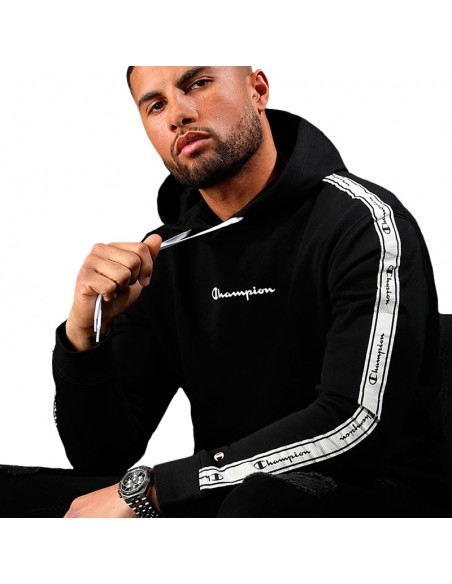 CHAMPION SUDADERA LEGACY CINTAS NEGRO HOMBRE CHAMPION SUDADERA LEGACY CINTAS NEGRO HOMBRE