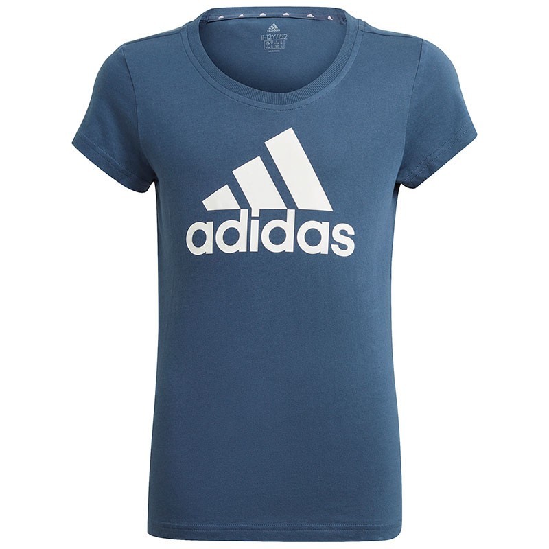 ADIDAS CAMISETA ESSENTIALS BIG LOGO AZUL MARINO BLANCO JUNIOR