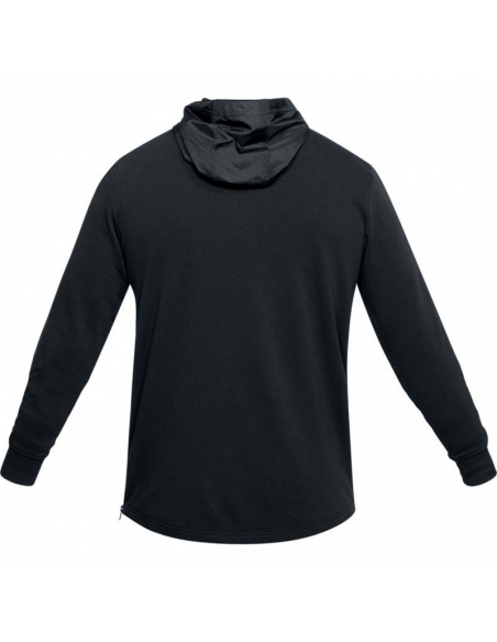 UNDER ARMOUR SUDADERA THREADBORNE TERRY NEGRO HOMBRE