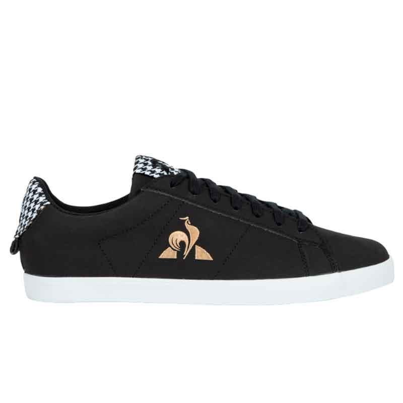 LE COQ SPORTIF ELSA PIED DE POULE NEGRA MUJER