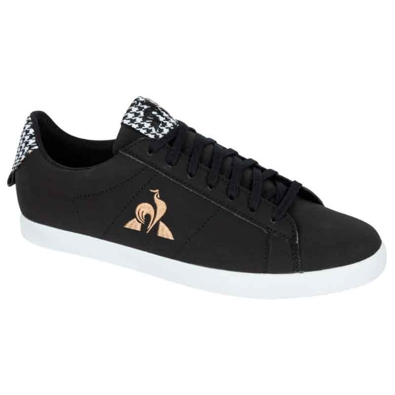 LE COQ SPORTIF ELSA PIED DE POULE NEGRA MUJER 2