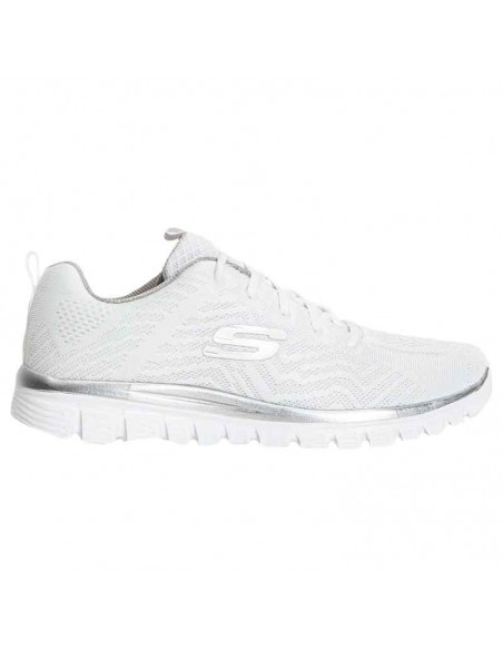 SKECHERS GRACEFULL BLANCO MUJER