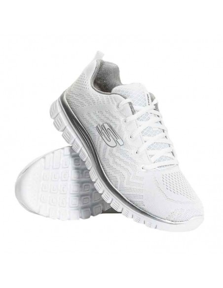 SKECHERS GRACEFULL BLANCO MUJER