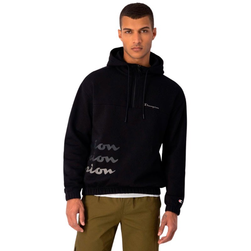 CHAMPION SUDADERA 3 LOGOS