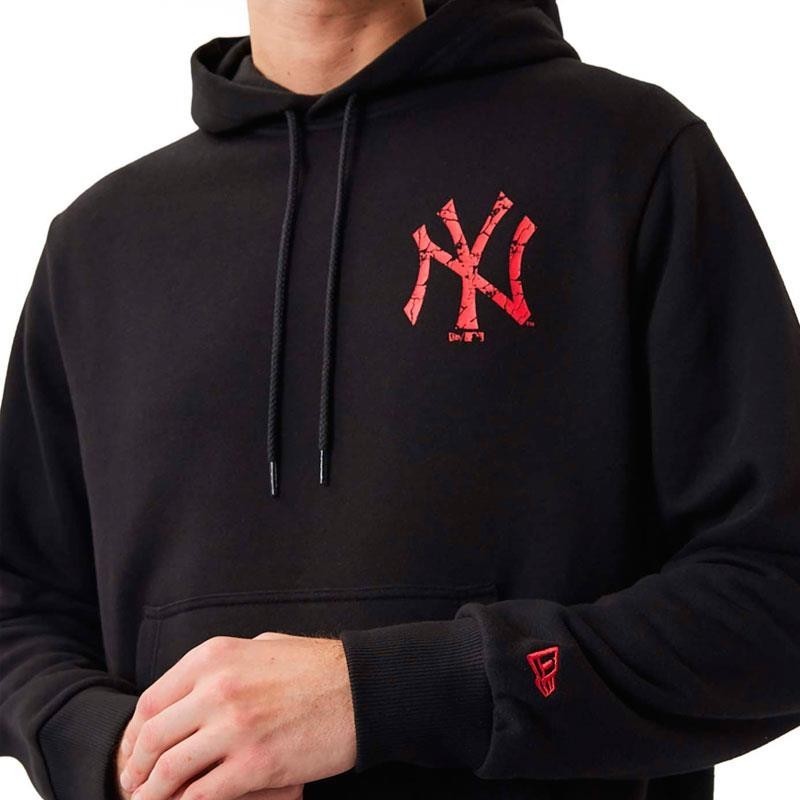 New Era Sudadera New York MLB Logo Negro para Hombre | Totalsport.es TALLA TEXTIL L Color Negro Deporte Genero HOMBRE