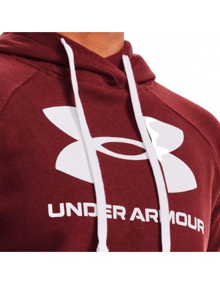UNDER ARMOUR SUDADERA RIVAL FLEECE LOGO MORADO MUJER UNDER ARMOUR SUDADERA RIVAL FLEECE LOGO MORADO MUJER