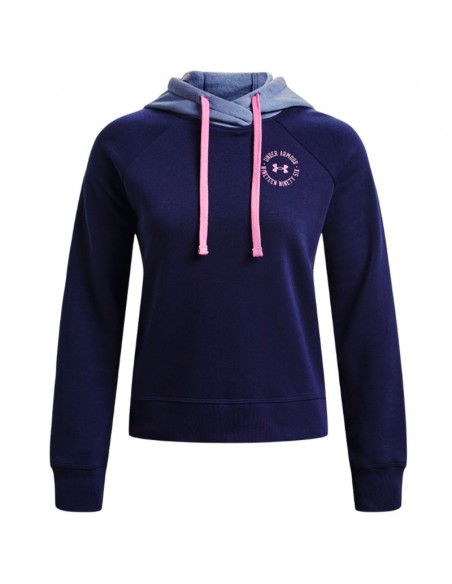 UNDER ARMOUR SUDADERA RIVAL FLEECE COLORBLOCK UNDER ARMOUR SUDADERA RIVAL FLEECE COLORBLOCK