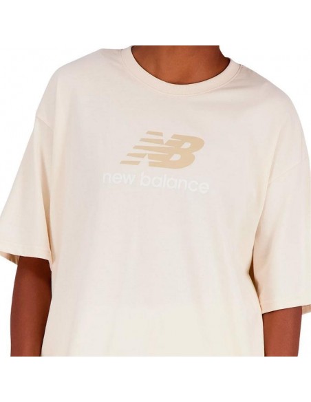 NEW BALANCE CAMISETA STACKED LOGO OVERSIZED NEW BALANCE CAMISETA STACKED LOGO OVERSIZED