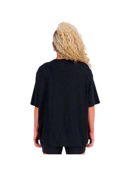 NEW BALANCE CAMISETA STACKED LOGO OVERSIZED
