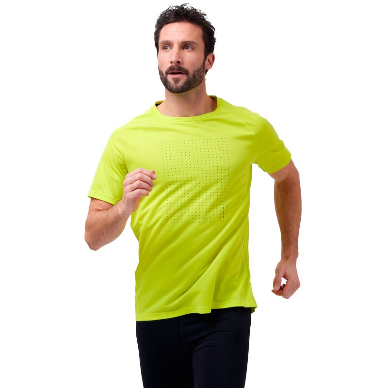 Odlo Camiseta Essential Print Graphic Verde para Hombre