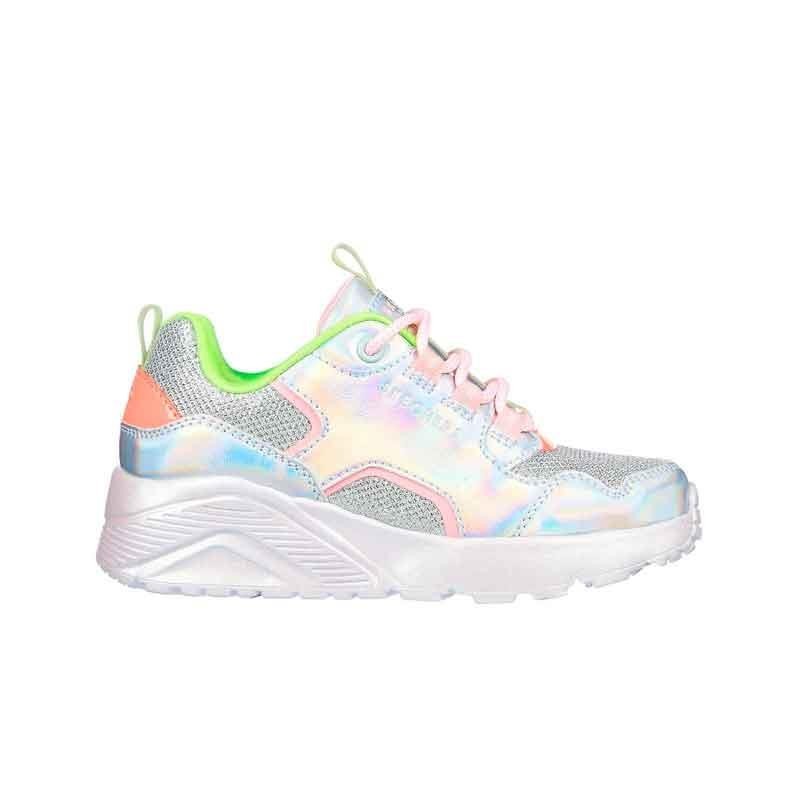 SKECHERS UNO LITE - METALLIC POPS