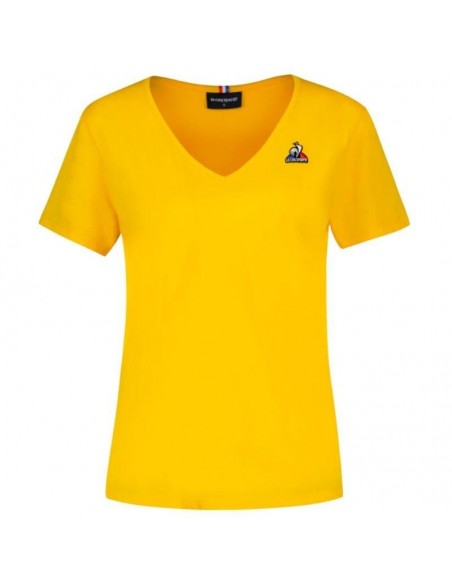 LE COQ SPORTIF CAMISETA V ESSENTIELS Nº1 MUJER LE COQ SPORTIF CAMISETA V ESSENTIELS Nº1 MUJER