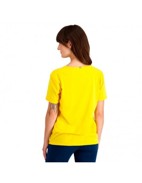 LE COQ SPORTIF CAMISETA V ESSENTIELS Nº1 MUJER LE COQ SPORTIF CAMISETA V ESSENTIELS Nº1 MUJER