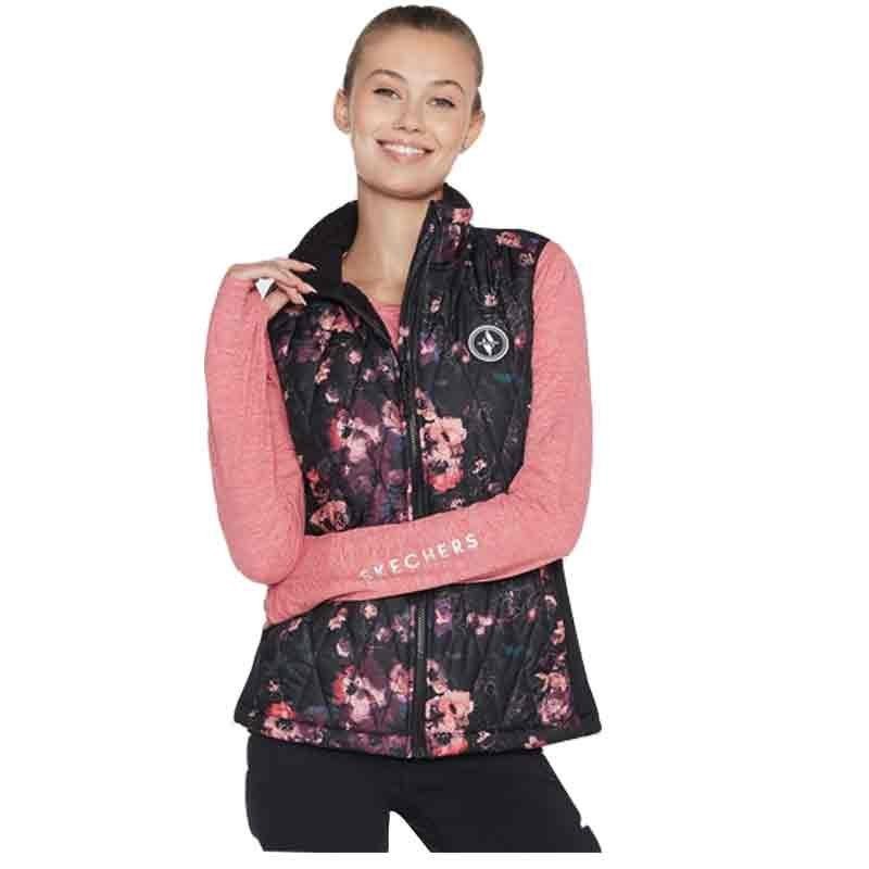 SKECHERS CHALECO LINEAR FLORAL