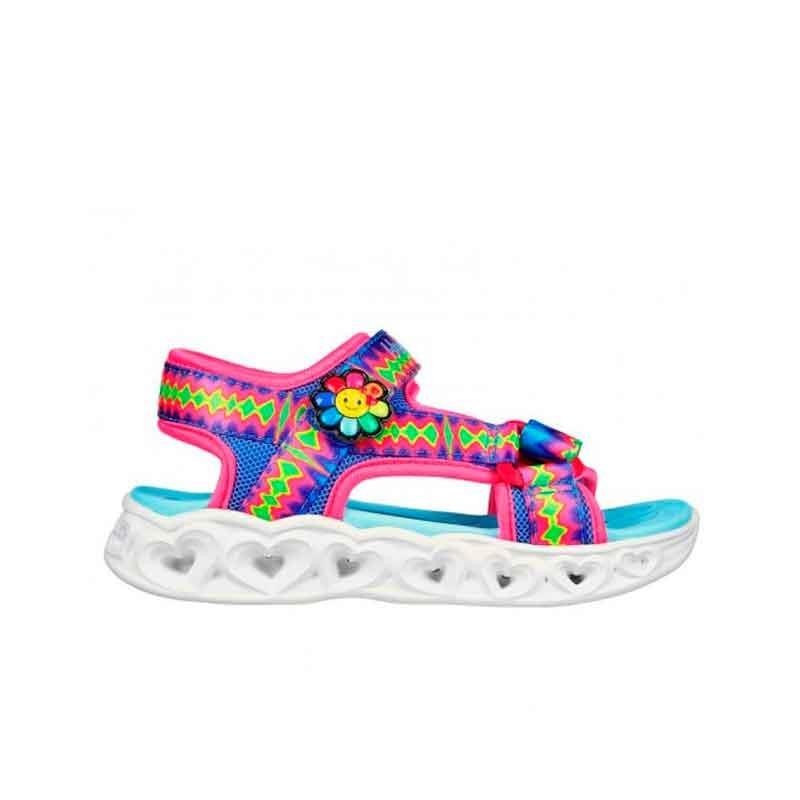 SKECHERS SANDALIAS HEART LIGHTS - MISS VIBRANT