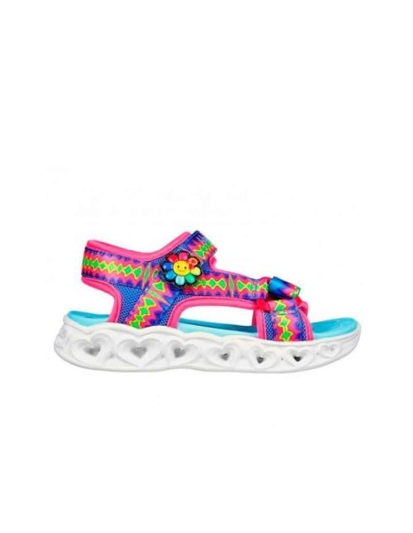 SKECHERS SANDALIAS HEART LIGHTS - MISS VIBRANT
