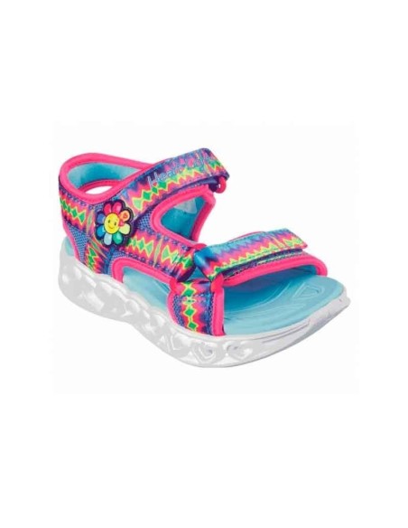 SKECHERS SANDALIAS HEART LIGHTS - MISS VIBRANT