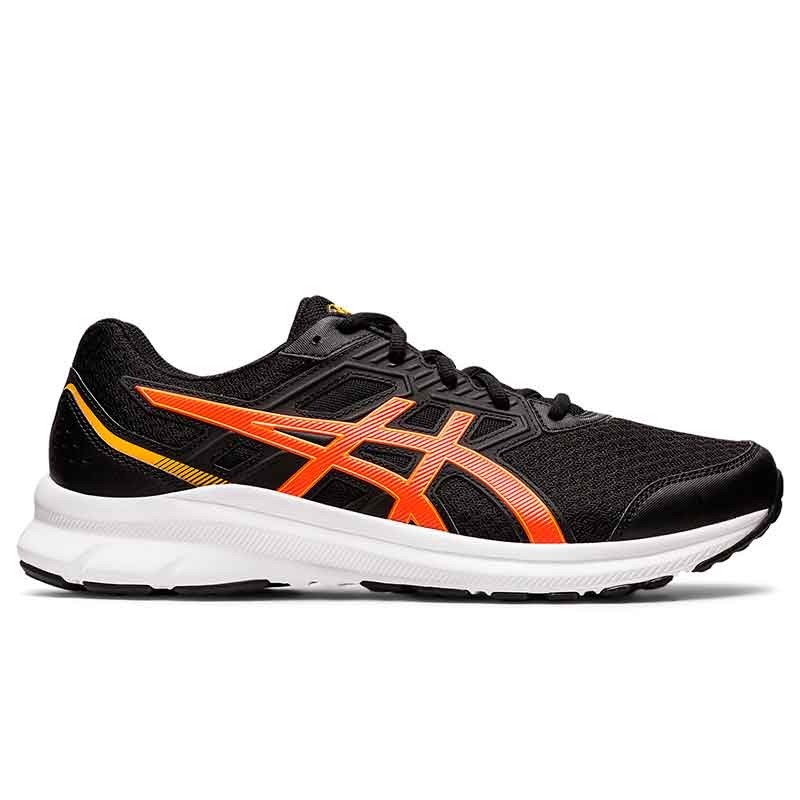 ASICS JOLT 3 NEGRO NARANJA HOMBRE