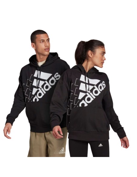 ADIDAS SUDADERA ESSENTIALS LOGO NEGRO UNISEX ADIDAS SUDADERA ESSENTIALS LOGO NEGRO UNISEX
