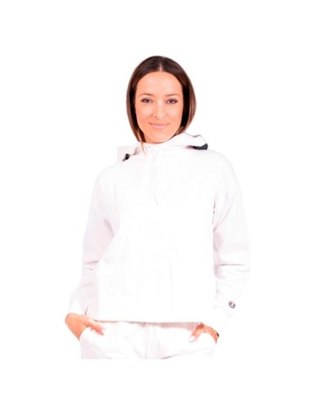 CHAMPION SUDADERA LOGOTIPO BORDADO MUJER