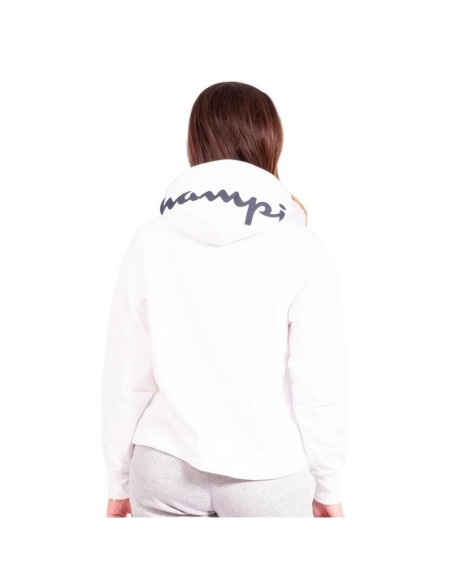 CHAMPION SUDADERA LOGOTIPO BORDADO MUJER