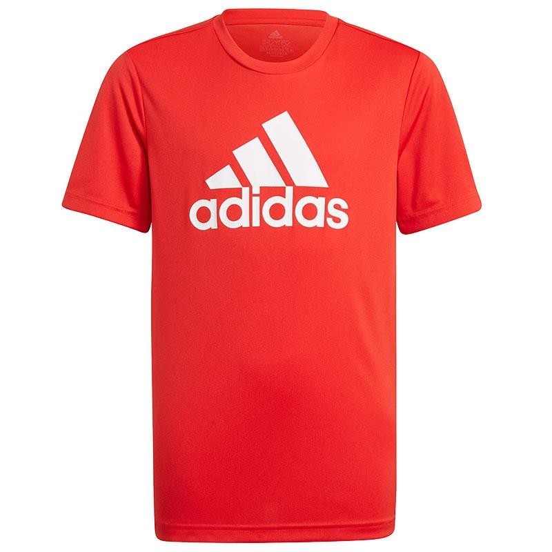 ADIDAS CAMISETA BIG LOGO ROJO JUNIOR